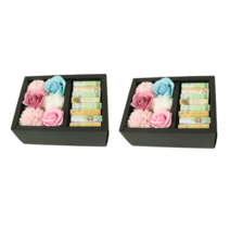 블뤼엔 사랑스런 용돈박스 2p 세트, 핑크