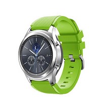 알피나케이스 갤럭시워치 와이드 실리콘 밴드 스트랩, 05 그린
