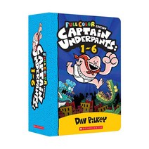 Captain Underpants Color Edition Boxed 1~6 세트, 스콜라스틱