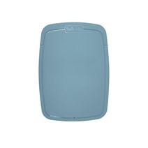 샐마 칼자국 없는 TPU 프리미엄 도마, 코랄블루, 1개