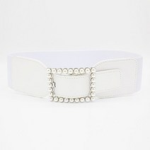 테드브라운 진주사각 스판 여자 벨트 60mm
