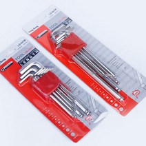 MDG4472 보급형 9종 육각렌치 10.5cm 별홀렌치 공구 렌쯔 렌찌 별렌치/육각렌치/육각렌치세트/엘렌치, 1개