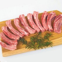 꿀비마켓 국내산 한돈 냉동 등갈비 1kg 500g 300g, 300g 구이용, 1개
