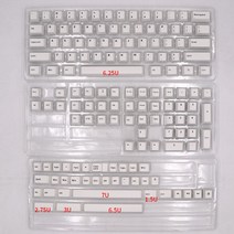 WOB 활 143 키 기계식 키보드 용 더블 샷 PBT 키캡 61/64/68/75/84/87/96/104, [03] WOB BOW Keycap