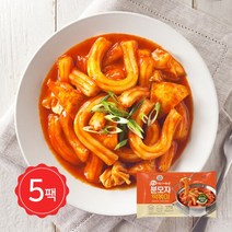 쉐프스토리 탱글 분모자 떡볶이 275g*5팩, 275g, 5개