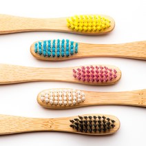 험블 브러쉬 친환경 대나무칫솔 (성인용-퍼플), 1개, 1개