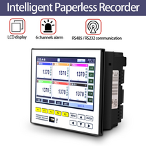 데이터로거 다채널 레코더 차트 데이터 곡선 저장 온도 압력 습도 전류 전압, 3채널(220VAC)