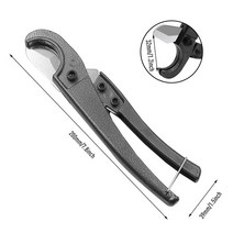 파이프 커터 PVC CPVC PEX 폴리부텐 고무 호스 절단용 수동 절단 도구 절단기 가위 PPR 3-32mm, [01] 라이트 블루