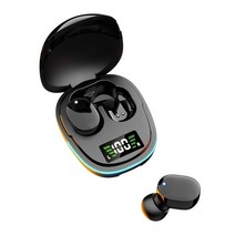 샤오미 호환 Redmi Airdots 3 Pro Buds 4 K50 60 K50pro 휴대폰용 TWS 트루 무선 블루투스 헤드셋 충전 헤드폰, [02] black