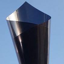 무점착 썬팅지 자외선차단 단열 쏠라필름 유리 창문 시트지, HSW-32501 무점착 블랙