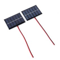 태양광패널 태양광모듈 가정용 12pcs 미니 전지 3210.4w 12631.5v 셀 폴리 실리콘 보드 야외 diy 열 충전기 배터리 전화 충전기, 2개 1w 3v