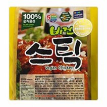 콩과 현미로 만든 콩고기 비건스틱 양념치킨 맛 1kg, 1
