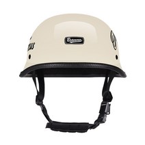 오토바이 헬멧 벙거지 경량 전기 자전거 스쿠터 복고, 유광 진핑크-MANIC FOCUS