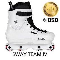 SWAY TEAM IV USD 어그레시브 성인용 인라인 스케이트, 단품