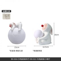 마녀 우주구슬 집들이선물 달모형, 趴月灯+抱月灯