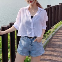 [8color] 썸머 크롭 남방