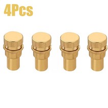 범용 오프로드 타이어 디플레이터 자동 6-30 PSI 브래스 경감 님이 압력 릴리프 밸브 자동차 트럭 바이크 오토바이 지프, [04] New-4Pcs