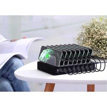 휴대폰 충전거치대 멀티포트 15포트 다용도 충전기, (8 포트 QC3.0 충전기) 총 전력 110W