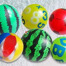 비치볼 탱탱볼 프리미엄 썸머 비치볼+탱탱볼 모음 색동 수박 바닷가 워터파크 수영장 필수용품, 03.탱탱볼_랜덤