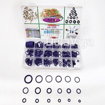 에어컨 보라색 O-링 HNBR/NBR AC 압축기 씰 확장 밸브 콘덴서 파이프 조인트, 01 1 SET