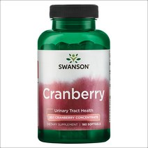 스완슨 크랜베리 추출물 800mg x 180 소프트 겔, 1개, 기본