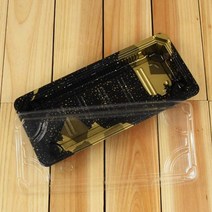 JE-100 골드초밥용기세트 1박스(400개) 생분해성PLA재질