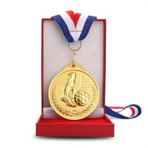 트로피 4 색 메달 학교 스포츠 경쟁 게임 상금 메달 트로피 축구 농구 달리기 메달 기념 메달, 금메달
