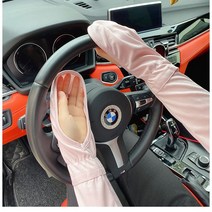 바바 자외선 완벽차단 쿨링 팔 토시 손등 스포츠 운전 야외활동 골프 쿨 워머, 5.블랙