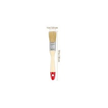 페인트붓 강모 페인트 브러쉬 세트 단단한 나무 얼룩 아티스트 오일 수채화 벽 번호로, 1.1Inch