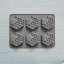 비누만들기diy 실리콘몰드제작 수제 디자인 석고 방향제 몰드 꿀꿀벌 실리콘 비누 금형 Diy 수제 공예 3D, 01 grey