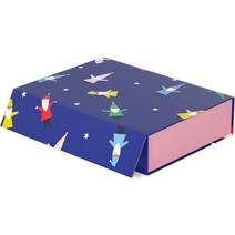 자석싸바리박스 싸바리박스 박스케이터링 MONDEPAC 뚜껑이 있는 크리스마스 선물 상자 27.4 x 19.8 6.1cm(1, 04 E