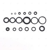 실리콘 고무 패킹 고무링 바킹 팩킹 줄오링 오링 몰드 마개 O링 와샤 몰딩 오일링 코너 틈막이 와셔 패드 각링 ORING 가스켓 실링 보호캡 호스 밴드 225개 세트, 2개