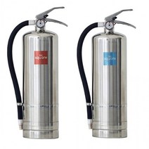 스퀘어 스테인리스 분말소화기 3.3kg ABC K급, 스텐 분말소화기(레드라벨)