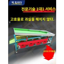 과일선별기 토마토 감자 사과 복숭아 자두 귤 대추, P.맞춤형 2m 컨베이어
