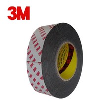 3M 4421 PE 폼 검정 양면테이프 10M, 10mm