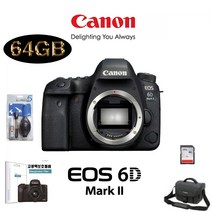 캐논 EOS 6D Mark II body 패키지, body+정품가방+64G