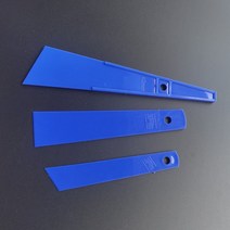 가죽 공예 도구 세트 펀칭 치즐 외 외 Leathercraft Gumming 접착제 접착 플라스틱 조각 DIY 수제 바느질 접착 조각 바느질, 3pcs 블루