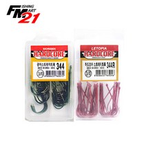 레토피아 하드코어 스트레이트훅 광어 다운샷, 레드3/0