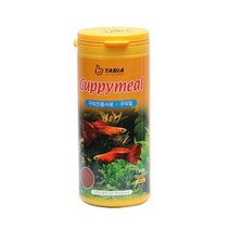 타비아 구피밀 관상어 사료, 3개, 260ml