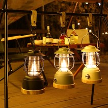 리베로 시리우스 감성 LED 캠핑 랜턴 차박 텐트 충전식 방수 경량 광량, 민트, 1개