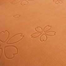 플러시 소파 좌석 쿠션 커버 1 피스 L 자형 소파용 고탄력, Chaise, Flower 2 Orange