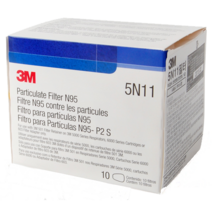 3M 방독면 필터 방독정화통, 5N11 결합용 방진필터, 1개