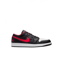 나이키 조던 정품 1 로우 블랙 파이어 레드 Jordan 1 Low Black Fire Red
