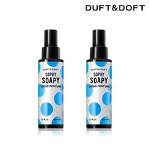 더프트앤도프트 드레스퍼퓸 100ml 2개, 더프트 드레스퍼퓸 스톡홀름로즈 2개