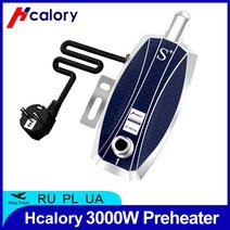 220V 주차 히터 1500W 물 탱크 히터 자동차 엔진 예열기 자동차 1.8L-2.5L 배기 무시동히터 거치대 무시동히터소음기 차박무시동히터 차량히터, 3000W, 중국