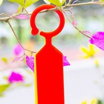 20개입 11cm 링고리 가지걸이 식물이름표 표찰 나무이름표 산악회 등산경로표시 걸이식이름표, 상품선택