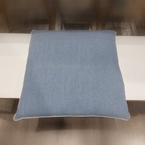 모던하우스 폭신 피그먼트 방석 50x50 블루 EM1023006