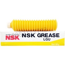 일본 NSK LGU 80g 그리스 구리스 윤활제 노란색 윤활유 산업용 클린룸, 기본