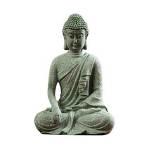 나무 조각품 정원 조각품 브론즈 조각품 앉아 buddha statue buddhism 장식 장식 소박한 zen for living room, 유형 a-03