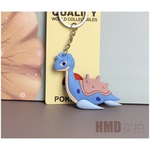 포켓몬 애니메이션 피카추 챠만더 클레페어리 샌드슈루 실리콘 키 체인 가방 열쇠 고리 펜던트 액세서리 생일 선물, 21 21
